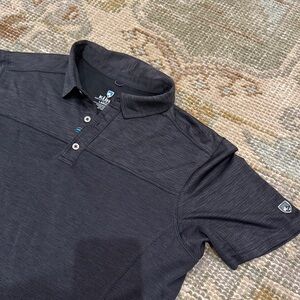 Kuhl Men's Black Polo Shirt